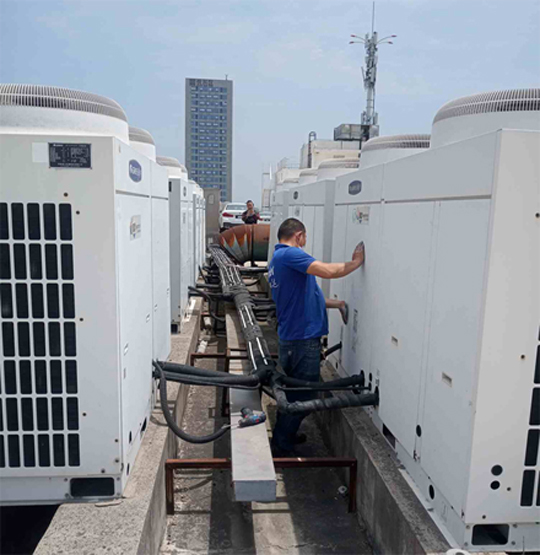 枝江中央空调制热和不制冷系统维修方法